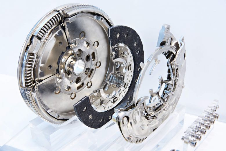 What is a dual mass flywheel and what does it do?