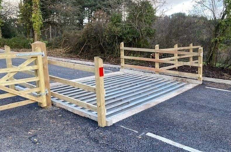 Cattle grid sends cars off the road in Somerset after their emergency brake sensors mistake it for a wall