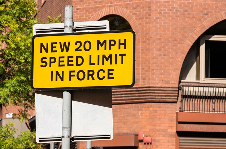 Wales backs default 20mph limit for all residential areas