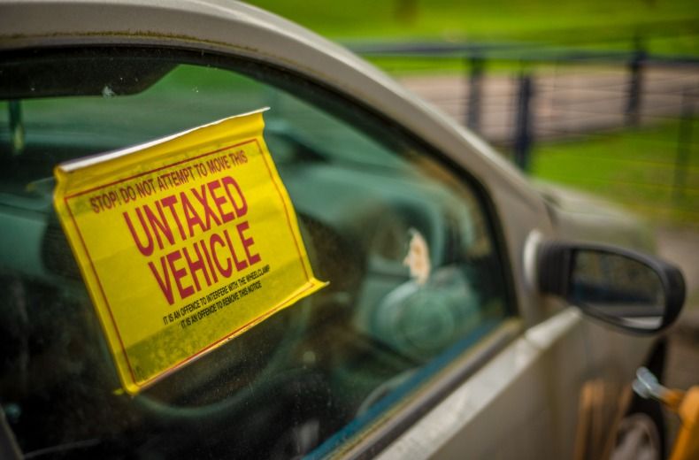 Revealed: 2 in every 100 vehicles are untaxed