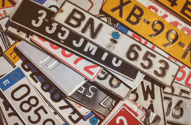 First pictures of new number plates without EU flag and with the Union Jack released