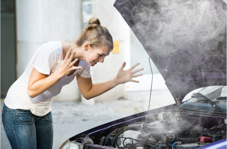 What do I do if my car is overheating?