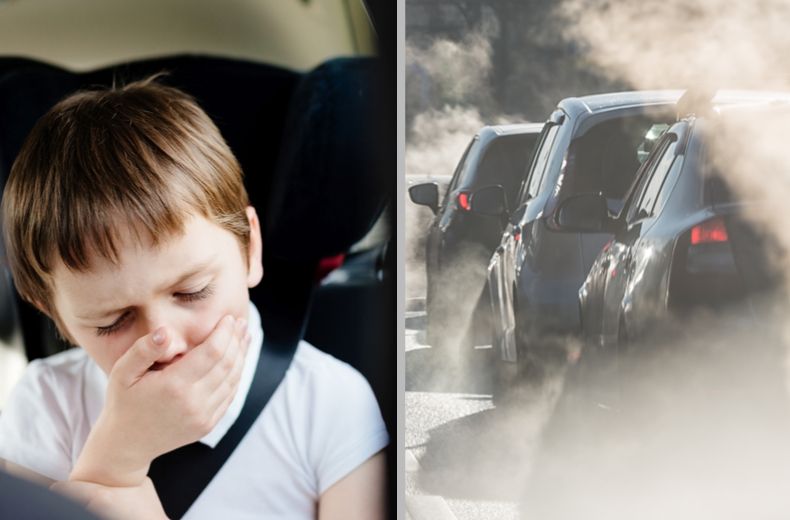In-car pollution equivalent to passively smoking