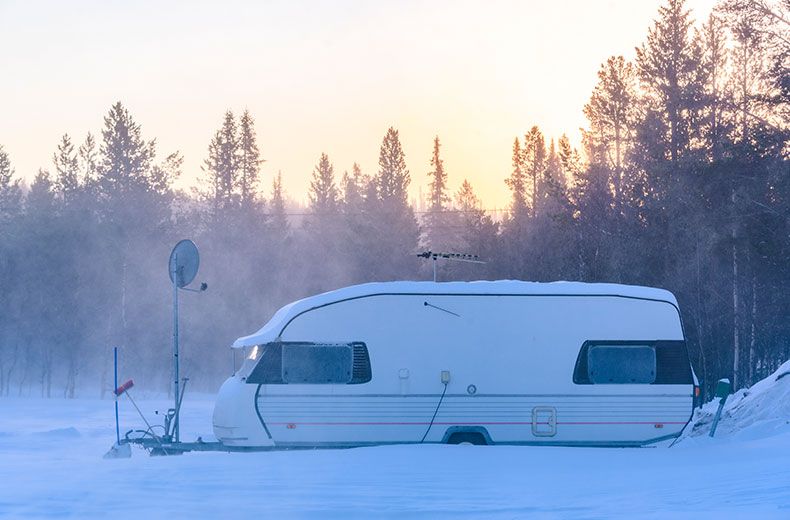 Winter caravan storage guide