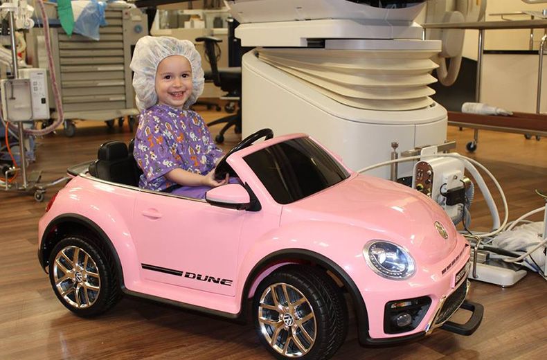 Hospital gives child patients the chance to drive themselves to surgery