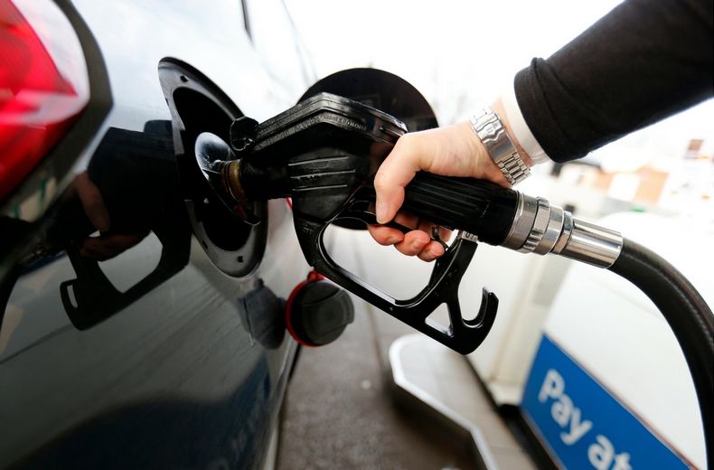 Price gap between petrol and diesel rises to a record 17p a litre