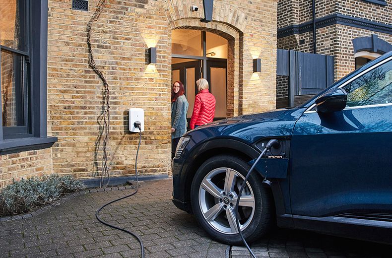 Electric car charging at home - how to install a car charging point