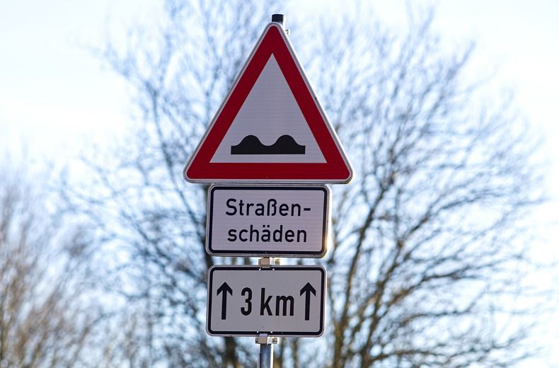 German road signs