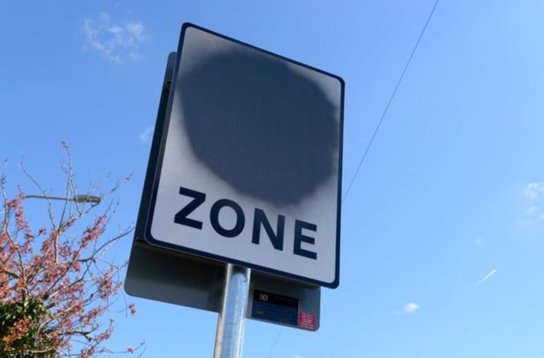 Illegal speed signs go up too early in Lincolnshire and get spray painted over
