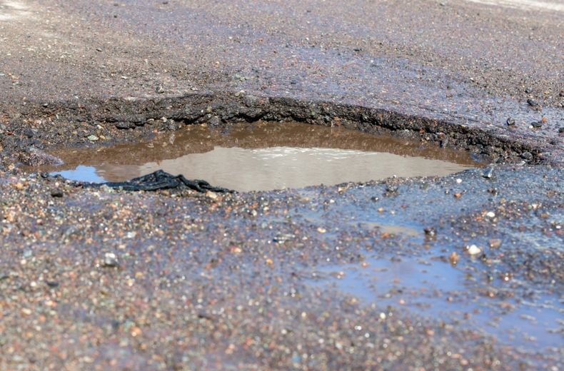 Huge pothole ‘takes out’ five cars in just one hour
