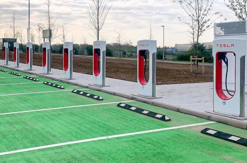 UK’s largest EV motorway charging site unveils future of service stations