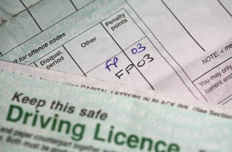 More than 90,000 drivers are on the brink of losing their licences