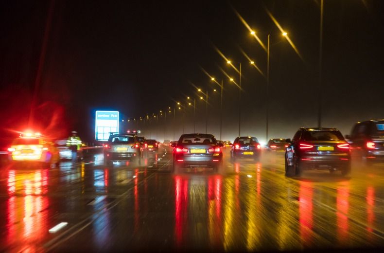 Seven-in-10 drivers would like lower motorway speed limits in wet weather