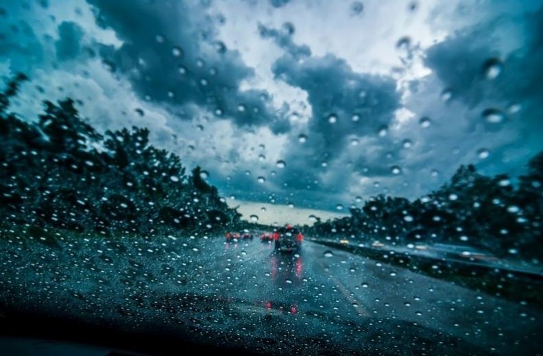 Advice for driving in heavy rain and floods