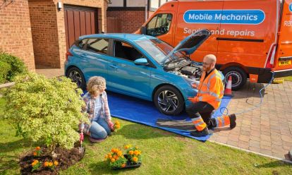 Get a car service at home